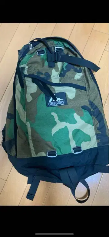 그레고리 카모 패턴 백팩