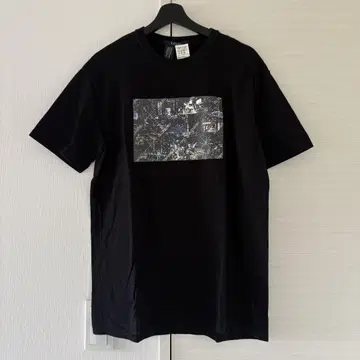 LIMI feu 프린트T셔츠 블랙