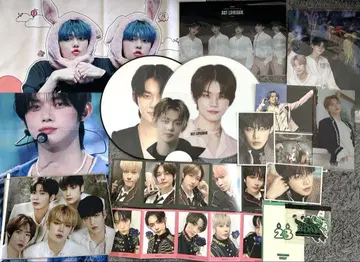 TXT 트레이딩 카드 부채 마스터 슬로우건 혜택 묶음 판매