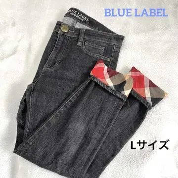 컨디션 최상 BLUE LABEL CRESTBRIDGE 데님 팬츠 체크