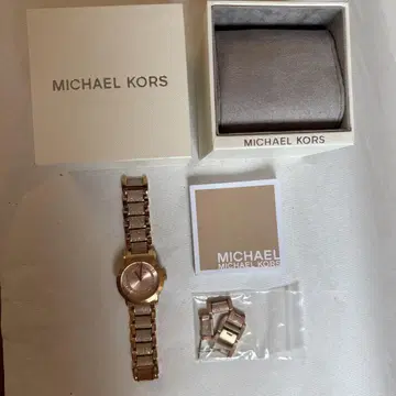 MICHAEL KORS 골드 팔찌 워치
