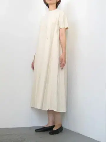 YAECA 야에카 코튼 린넨 A라인 원피스