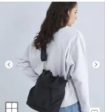 그린 라벨 릴랙싱 숄더백 발수 블랙