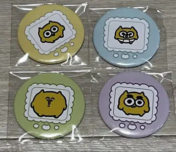 운타네코 복권 돗코데모BOX 빅타로 캔뱃지 C상 컴플리트 세트
