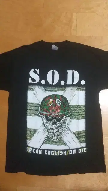 S.O.D. 밴딩 셔츠 사이즈 L