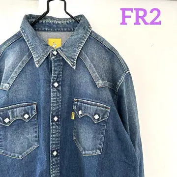 FR2 데님 셔츠 웨스턴 셔츠 긴팔 셔츠