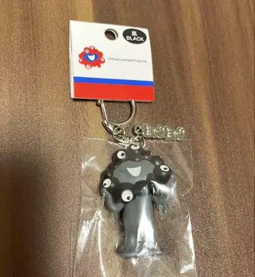 오사카 간사이 만박 미야쿠미야쿠 입체 PVC 키링 블랙
