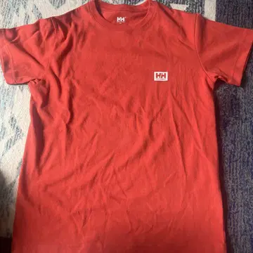 HELLY HANSEN 빨간색 반팔 T셔츠 WL