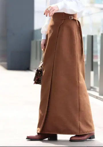BEAMS 파이핑 랩스커트