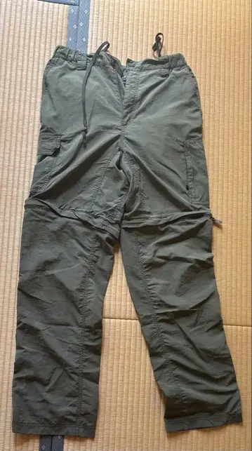 CANYON CREEK 올리브 그린 카고 팬츠 M