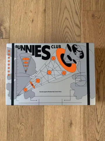 NEWJEANS BUNNIES CLUB 한정판 박스 세트 멤버십 box
