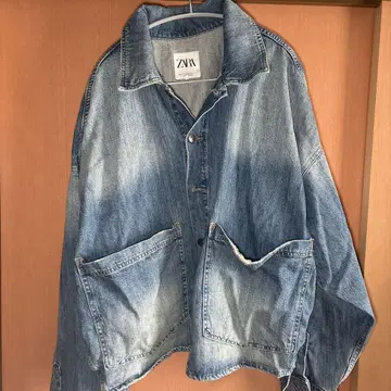 ZARA 오버 사이즈 데님 자켓