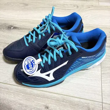 미사용 새상품 MIZUNO 미즈노 테니스화 웨이브 엑시드 2 25cm