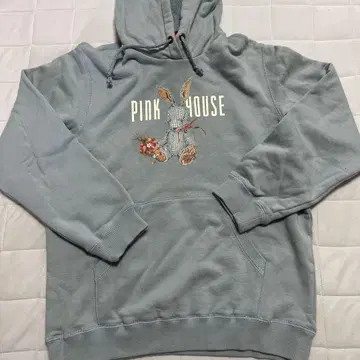 PINK HOUSE 토끼 프린트 후드티 S 사이즈