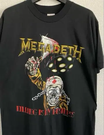 MEGADETH T셔츠 1988