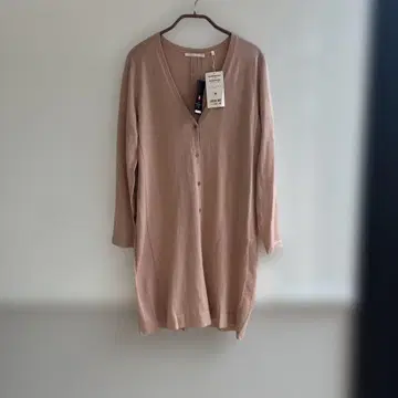 Bashful 핑크 V넥 가디건 M