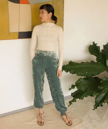 AEWEN MATOPH 모모치하루 콜라보 팬츠