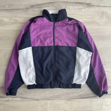 90s 올드 푸마 나일론 트랙 자켓 y2k 멀티 컬러