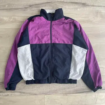 90s 올드 푸마 나일론 트랙 자켓 y2k 멀티 컬러