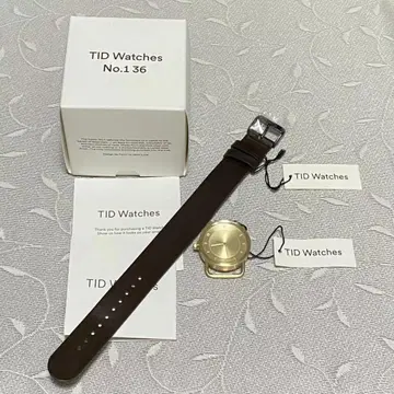 TID Watches 티드워치 No.1 브라운 벨트 36mm