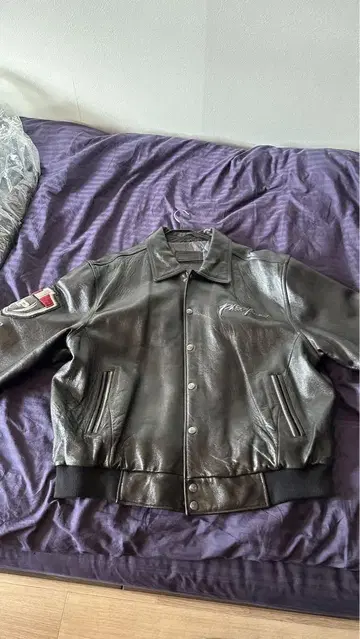 phat farm 가죽 자켓 4xl