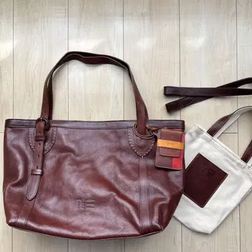 genten 가죽 토트백