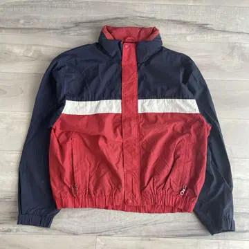 90s 에디 바우어 블랙 택 나일론 자켓 빈티지