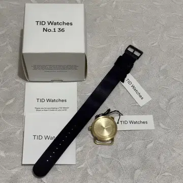 TID Watches 티드워치 No.1 네이비 벨트 36mm