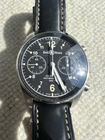 벨&로스 BELL&ROSS 126 빈티지 크로노그래프 정품 벨트
