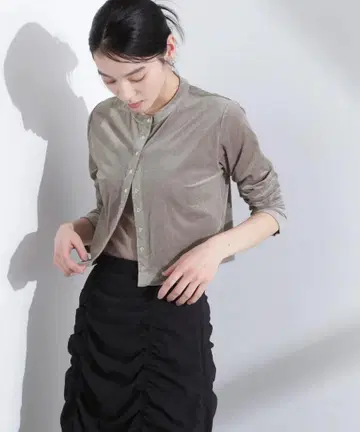 시어 벨로아 메니 버튼 가디건 NANO universe 나노 유니버스