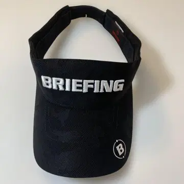 BRIEFING 카모플라쥬 블랙 바이저