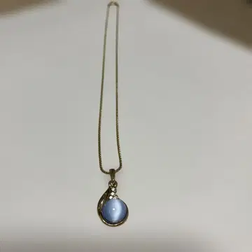 파란색 펜던트 목걸이