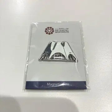 오사카 만박 카타르 파빌리온 마그넷 핀 배지 핀즈