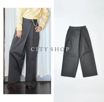 2024AW CITYSHOP TWILL WRAP 랩 팬츠