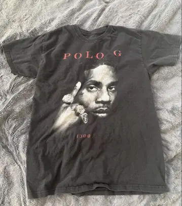 POLO G 그래픽T셔츠 M 사이즈 블랙
