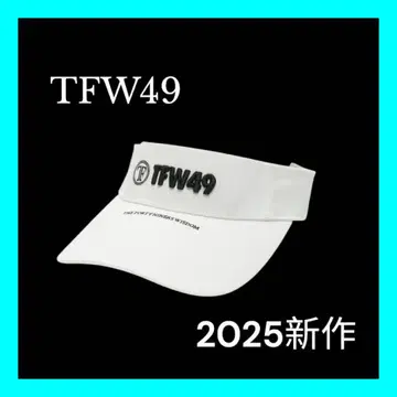 택 포함 새상품 2025 신상 TFW49 선바이저 S 사이즈 화이트