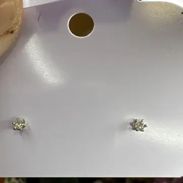 플라티나 다이아 귀걸이