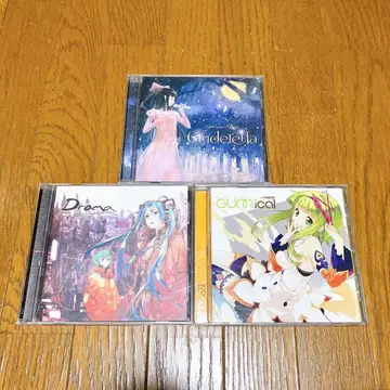 EXIT TUNES 보컬로이드 관련 CD 3장 세트 하츠네 미쿠 GUMI