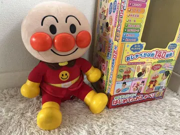 호빵맨 첫 말하기 DX 봉제 인형 박스 포함