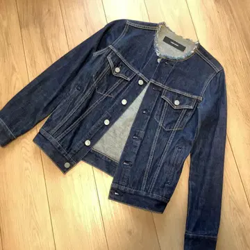 JOURNAL STANDARD 노카라 데님 자켓