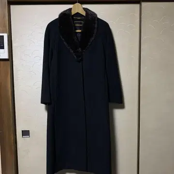 MADUSON 캐시미어 퍼롱 코트