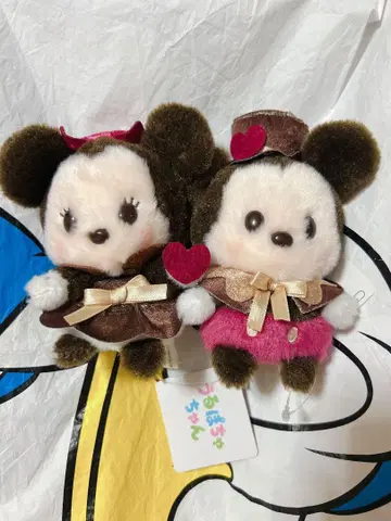 우루포챠짱 미키 미니 발렌타인 봉제 인형 디즈니