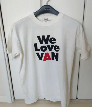 We Love VAN T셔츠 화이트