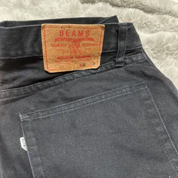 BEAMS 그레이 데님 팬츠 30/34
