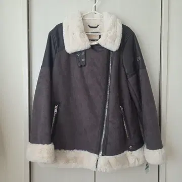 새상품 미사용 택 포함 Michael Kors 라이더 브라운 자켓