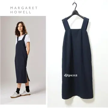 카탈로그 게재*새상품급*마가렛호웰 2021 신형 에이프런 드레스