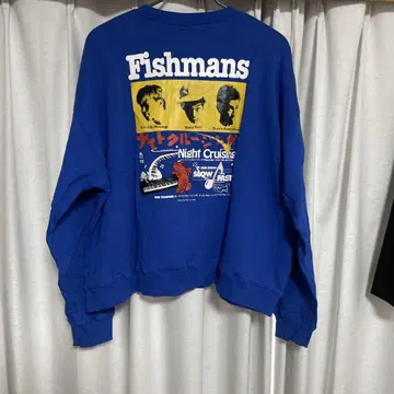 피쉬맨즈 나이트 크루징 PASS THE PEAS 맨투맨