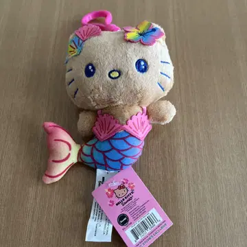헬로키티 머메이드 키링 하와이