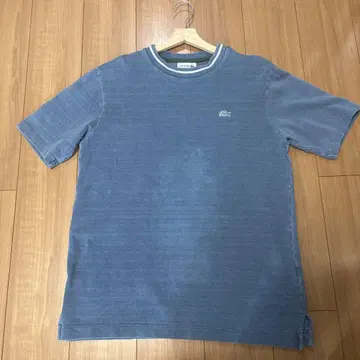 LACOSTE 블루 T셔츠