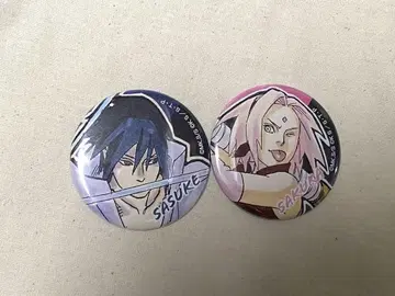 NARUTO NARUTOP 캔뱃지 우치하 사스케 하루노 사쿠라